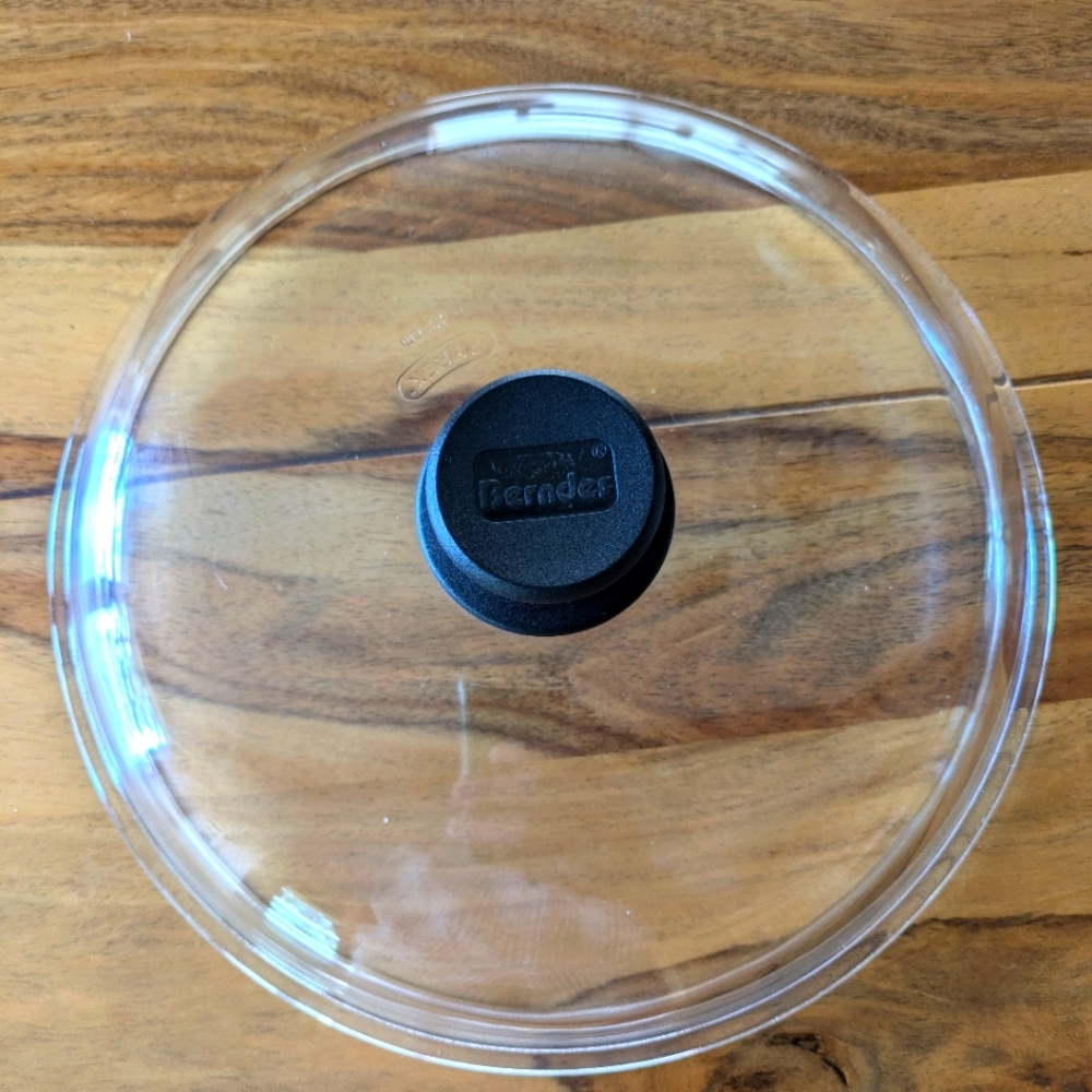 Berndes Tradition 11" 28cm Pyrex glass lid for 4.25qt saute pan Made in Germany